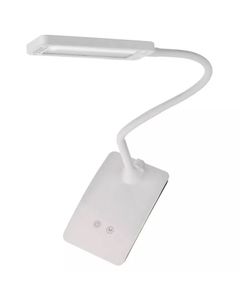 Z7599W Lampa biurkowa LED EDDY 3 barwy światła ściemnialna biała
