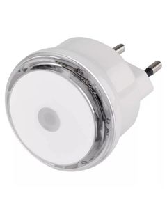 Lampka wtykowa nocna LED do gniazdka 230V z czujnikiem, 3x LED P3306