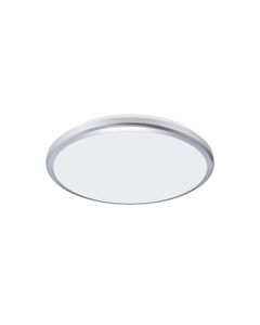 Lampa, plafon hermetyczny SMD LED PLANAR 12W SILVER 4200K barwa neutralna 03838
