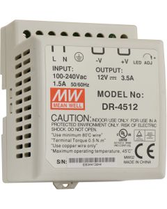 Zasilacz impulsowy 42W 3.5A 12VDC DR-4512