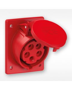 TWIST IP44 Gniazdo tablicowe skośne 16A 400V 3P+Z+N 80x97 415-6