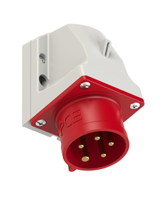 Wtyczka odbiornikowa IP44 16A 400V 3P+Z+N 515-6