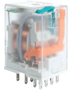 Przekaźnik elektromagnetyczny 4P 6A cewka 110V DC wskaźnik przycisk testujący R4N-2014-23-1110-WT