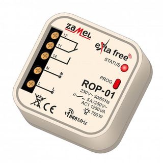 ROP-01 Radiowy odbiornik dopuszkowy 1-kanałowy EXTA FREE EXF10000047