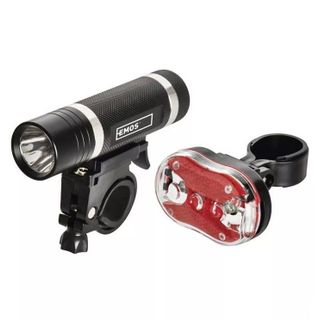 Lampa rowerowa komplet przód + tylna 5x AAA P3920