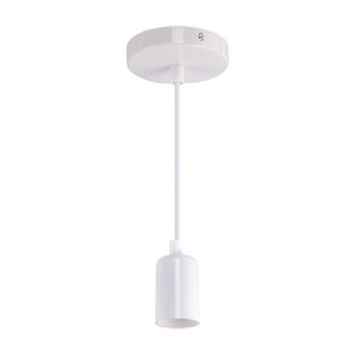 Lampa oprawa sufitowa wisząca UNO E27 CLG WHITE 03810