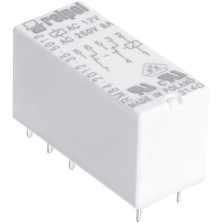 Przekaźnik elektromagnetyczny 2P 8A cewka 230V AC styki AgNi RM84-2012-35-5230