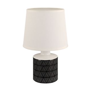 Lampka stołowa TOPIK E14 WHITE/BLACK 04103