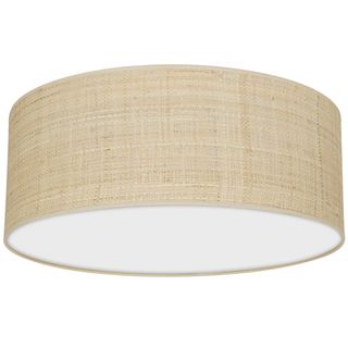 Lampa sufitowa MARSHALL WHITE / RATTAN 2xE27 40cm MLP7487