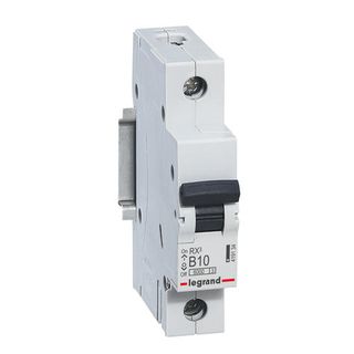 Wyłącznik nadprądowy RX3 1P B 10A 6000A 419134
