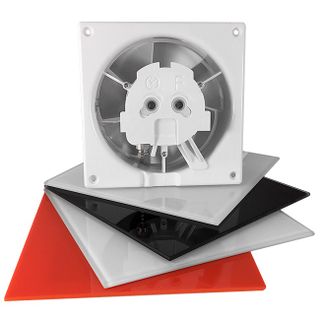 Wentylator domowy ścienno-sufitowy dRim fi.125 PS BB z wyłącznikiem pociąganym 01-067