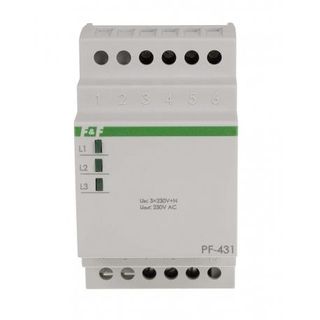 Automatyczny przełącznik faz bezpośrednie podłączenie 16A z fazą priorytetową PF-431