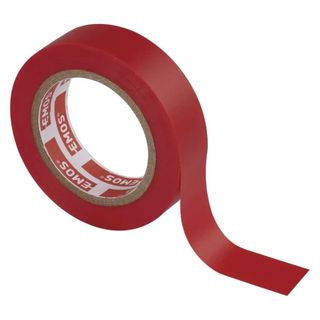 Taśma izolacyjna PVC 15mm / 10m czerwona F61513