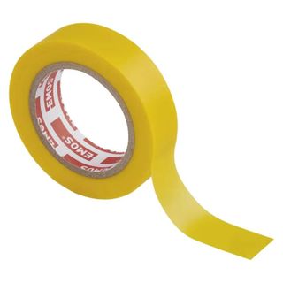 Taśma izolacyjna PVC 15mm / 10m żółta F61516