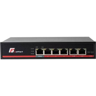 SWITCH POE GETFORT 4+2 Gigabit Ethernet 65W GF-106-4PG-65